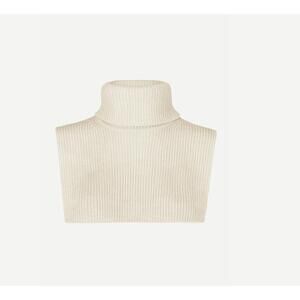 NEW SAMSOE women's saflinti turtle scarf in clear cream